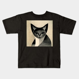 Jazz Age Cat Kids T-Shirt